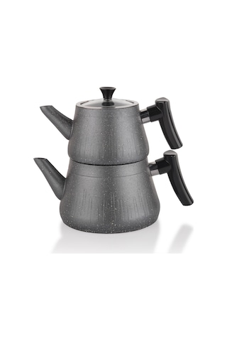 Schafer Solea Y.Y. Çaydanlık Takımı 3 Parça-Gri