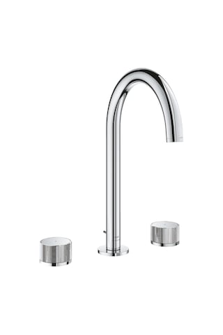 Grohe Atrio Private Collection 3 Delikli Lavabo Bataryası L-Boyut - 20595000 Gümüş