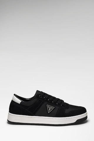 Guess Uddent Erkek Deri Sneaker Ayakkabı Fmjuddsue12 Siyah