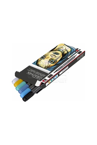 Marabu Graphix Aqua Pen 6lı Set Metropolitan