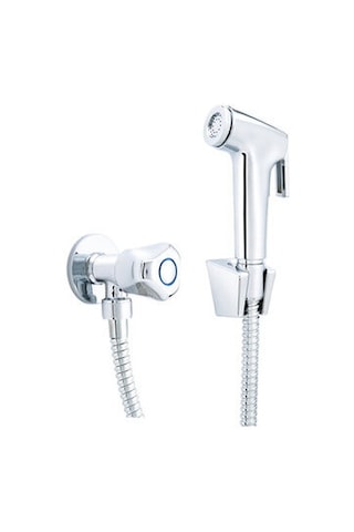 Taharatmatik El Tuvalet Sprey Tabanca Taharet Musluk Seti Gri