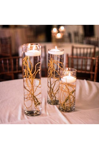 12 Pcs White Floating Water Candle Vıp Kalite 12 Adet Beyaz Su Mumu Suda Yüzen Mum Beyaz Mum Dekor Mum