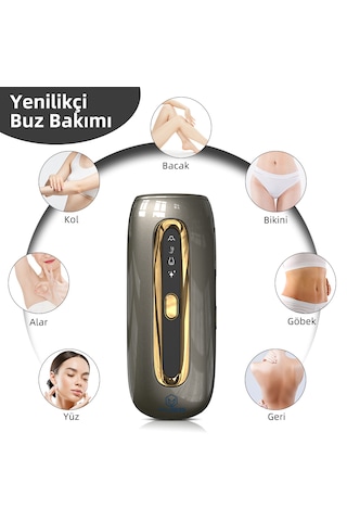 Yues Ipl Safir Başlıklı Lazer Epilasyon 4 Modlu Epilasyon Cihazı