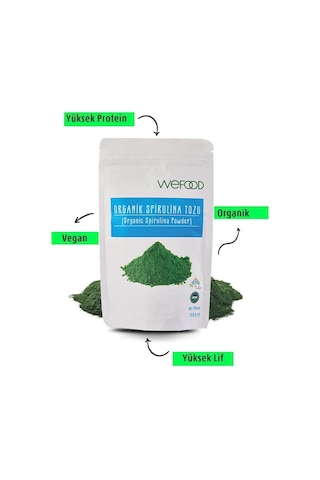 Wefood Organik Spirulina Tozu 100 gr
