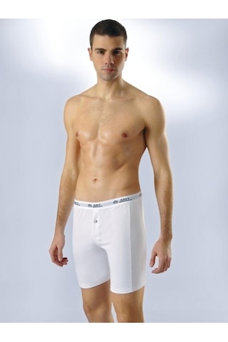 2'li Paket Anıt 1114 Likralı Uzun Erkek Boxer 001