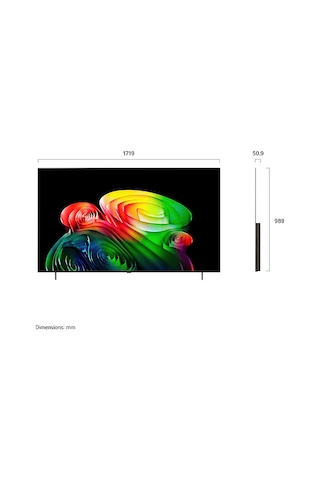 LG OLED77B65LA 77" 195 CM 4K AI Sihirli Kumanda webOS25 OLED Smart TV