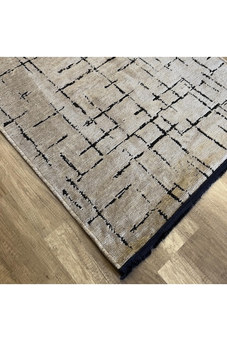 Hoom Rugs Prestij Eko 119 Bej Dekoratif Yıkanabilir Kilim