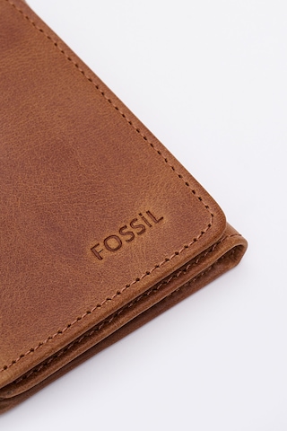 Fossil Hakiki Gerçek Deri Erkek Kartlık Cüzdan Crazy Taba 8112 Taba