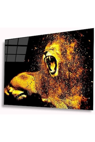 Aslan Cam Tablo 4mm Dayanıklı Temperli Cam