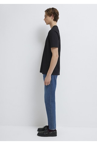 Mavi - Mavi Jeans Baskılı Siyah Tişört 0613348-900