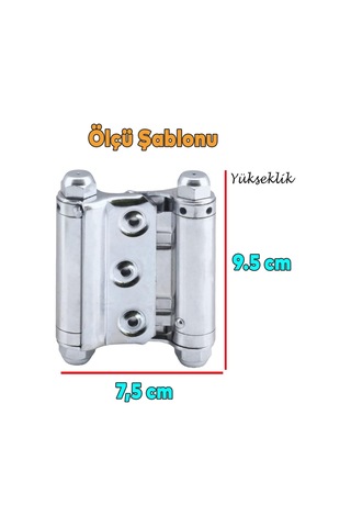 Yaylı Menteşe No 29 Luk Katyum Bar Ve Kapı Menteşesi Kovboy Menteşe No:29 1 Çift Diğer