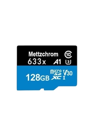 Mettzchrom 128gb 633x Micro Sd Xc Class10 A1 V30 U3 Hafıza Kartı