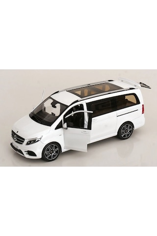1:18 Ölçek Norev 2018 Mercedes Benz Viano V Class Amg Line V260 Diecast Metal Minyatür Model Araba 25cm