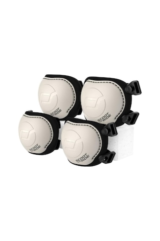 Scoot And Ride S-m Dizlik Ve Dirseklik Scooter Koruyucu Set Açık Gri 230926-00027 Gri