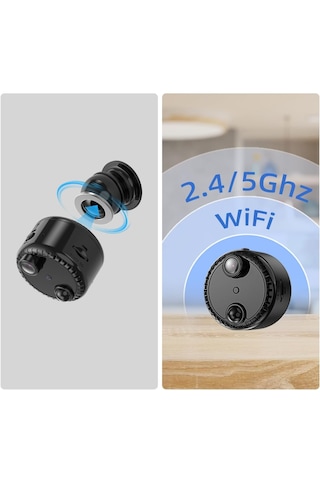 Secumore S43 4k Pır Sensörlü Mini Wi-fi Güvenlik Kamerası