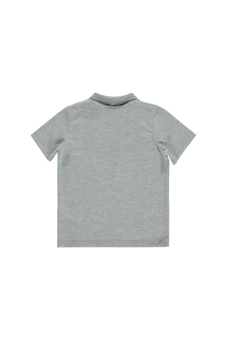 Civil Boys Basic Lakos 6-9 Yaş Tshirt - Gri Gri Melanj