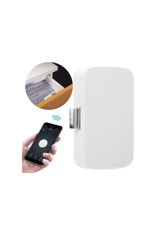 Geeroyoo Tuya Uygulama İle Bluetooth Gizli Dolap Kilit - Keşifli Kurulum, Uzaktan Yetkilendirme Ve Açma Kayıtları Pil Yok - T1 Modeli