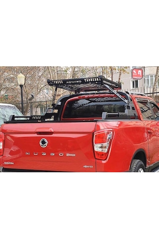 Ssangyong Musso 2019 Uyumlu Sepetli Roll Bar Aqm-s10