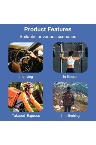 M-d8 Ipx5 Su Geçirmez Kemik Geçişi Bluetooth Asılı Kulak Kablosuz Kulaklık Mavi