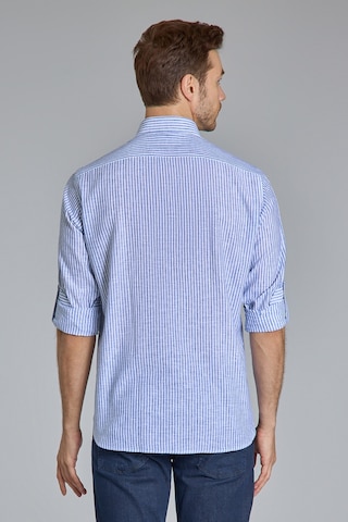 Bisse Regular Fit Paşa Yaka Lacivert Erkek Gömlek Gmktn3ps224018 D39 Lacivert