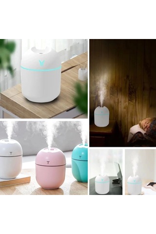 Ceylan Adam Işıklı Kuru Havayı Azaltan Ve Aromaterapi Deneyimi Sunan Hava Ve Oda Nemlendirici