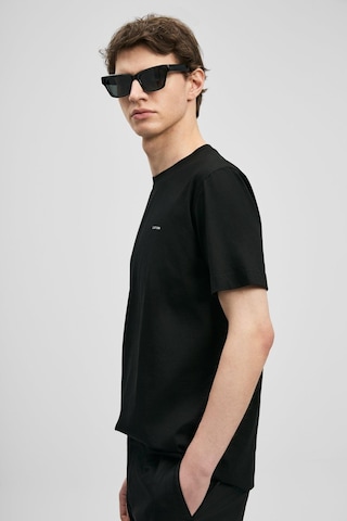 Lufian Lufıan Bran Erkek T-shirt 111020321 Siyah
