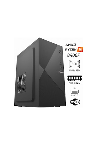 Xaser Businessx120 Ryzen 5 8400f 16gb Ddr5 Ram 1tb Ssd Gt610 Ekran Kartı Ofis Bilgisayarı Diğer