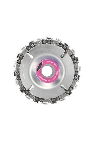 Dofolink Ahşap Kesim Zincirli Disk 4 İnç 22 Dişli - 100/115 Açı Taşlama Uyumlu, Ahşap Ve Metal Kesim İçin Dayanıklı, Kolay Kurulum, Mor Paket 128 Gr