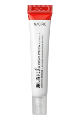 NACIFIC Origin Red Salicylic Acid Spot Cream 20 ml , Nokta Atışı Bakım Kremi , BHA + Cica Destekli