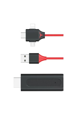 3in1 Micro Usb Type-c To Hdmı Görüntü Aktarıcı Kablo 1.5m Telefonu Televizyona Monitöre Aktarma