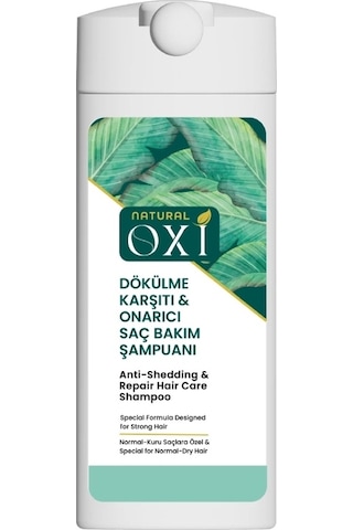 Oxi Natural Dökülme Karşıtı Normal Saç Şampuanı 300 Ml. Normal