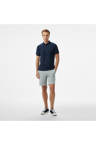 Nautica Erkek Gri Bermuda Düz B55231t Gri