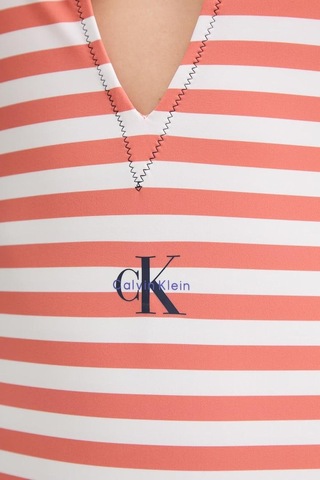 Calvin Klein Kadın Turuncu Derin V Yaka Mayo Lv00q61216-16310