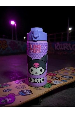 Kuromi 600 Ml Çelik Matara 3446 Çok Renkli