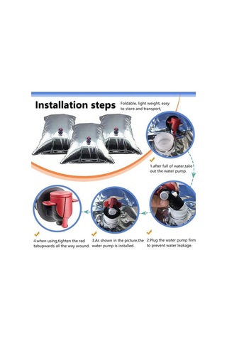 Prestigegoods Outdoor Kampçılık Piknik Yalıtımlı 5l Su Çantası Teneke Folyo Sıcak Tutar Altın