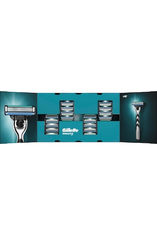 Gillette Mach3 Yedek Tıraş Bıçağı 18 Adet Karton Paket