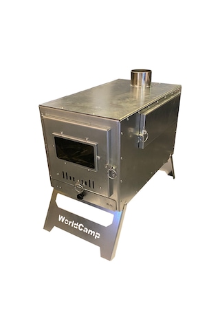 Galvanizli Kuzineli Kül Hazneli Çadır Sobası