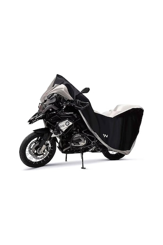 Motorcycle Cover Rebelhorn Cover Iı Black/sılver