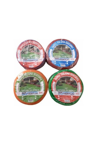 1/2 Silikonlu Metrelik Sulama Hortum Sağlam Esnek Kırılmaz Bahçe