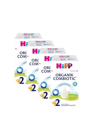 Hipp Organik Combiotic 2 Devam Sütü 600 G 4 Adet Hipp Organik Combiotic 2 Devam Sütü 600 G 4 Adet