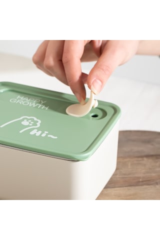Porsima Bl25229 Isı Yalıtımlı Çanta Paslanmaz Çelik 2 Parça Vakumlu Yemek Termosu Beslenme Kutusu Taşınabilir Lunch Box Sefer Tası Krem