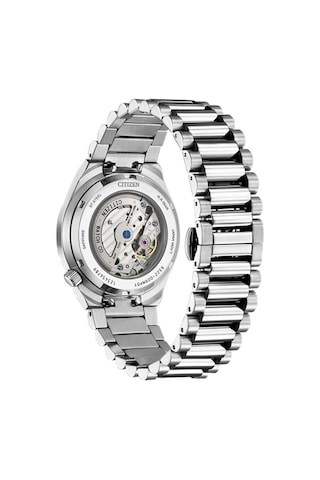 Citizen Nk5010-51x Otomatik Çelik Gri Yeşil Kadran Safir Cam 40 Mm Erkek Kol Saati Gri