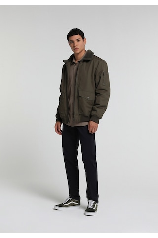 Colin's Colins Regular Fit Shirt Neck Fermuarlı Astarlı Erkek Yeşil Mont Cl1083207 Q1.v1 Kha Haki