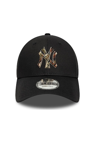 New Era Outline Camo 9forty Neyyan Blk Unisex Siyah Şapka-12946 Siyah