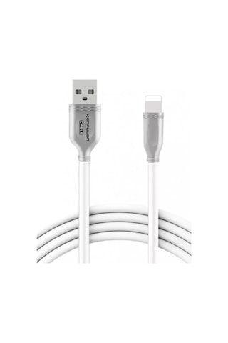 Konfulon S48 Lightning Kablo İphone Uyumlu 1m 3a - Beyaz -
