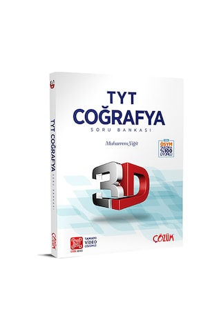 3D Yayınları Tyt Coğrafya 3D Soru Bankası 3D Yayınları Tyt Coğrafya 3D Soru Bankası