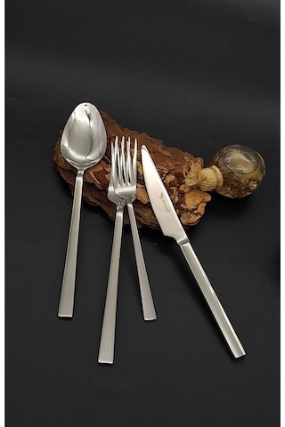 Stayle Çelik 24 Prç Çatal Kaşık Bıçak Seti Gold