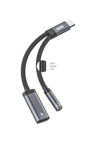 Go Des GD-UC312 Type-C To 3.5 mm Aux Kulaklık ve Şarj Dönüştürücü Ses Adaptörü - ZORE-257776