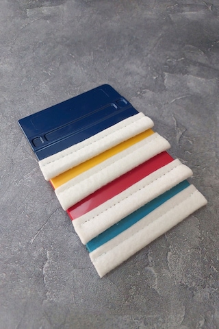 Keçeli Ragle 4 Adet Folyo & Cam Filmi Yapıştırma Aparatı