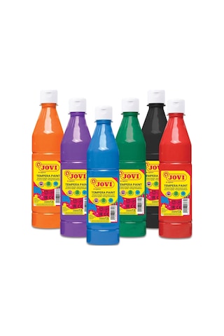 Jovı 506 Guaj Boya 500ml Siyah Çok Renkli